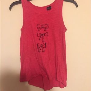 Pink Bow Top