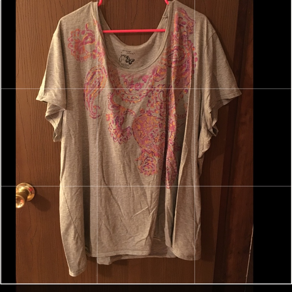 Just my size gray v-neck t-shirt