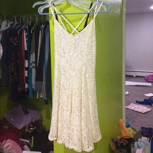 Lacy White AE Dress