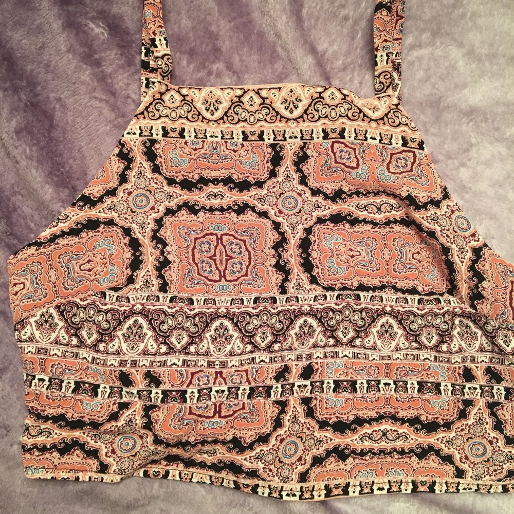Boho crop top