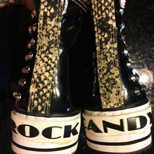 Rock & Candy Smash-Punk Platform Sneakers