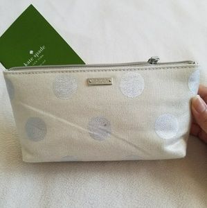 Kate spade makeup bag