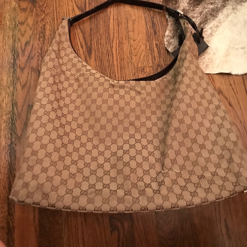 Gucci Vintage monogram travel tote