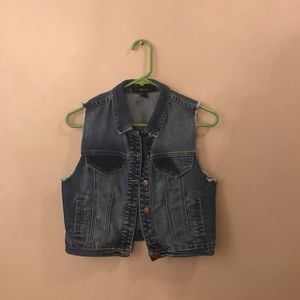denim vest