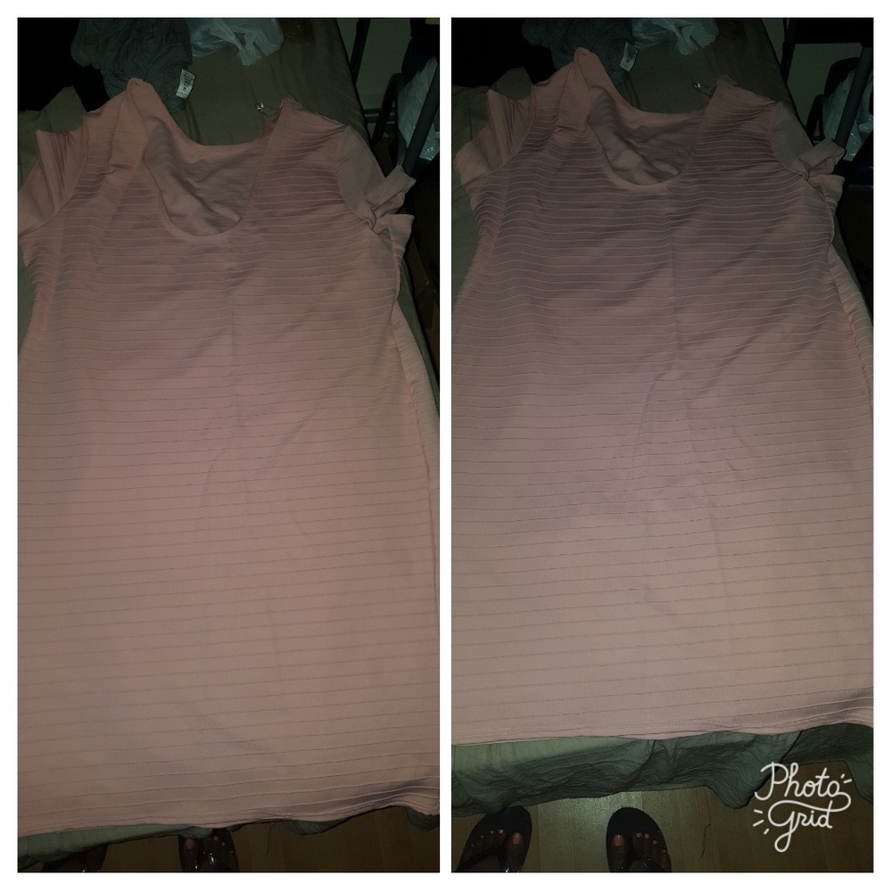 Cap sleeve open back dress