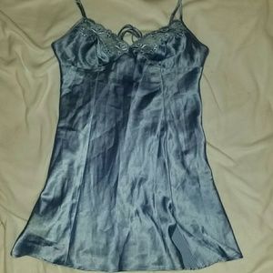 Victoria's Secret Slip, Light Blue, Size Small