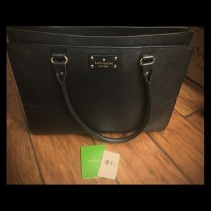 Kate Spade Black Kory Wellesley Handbag