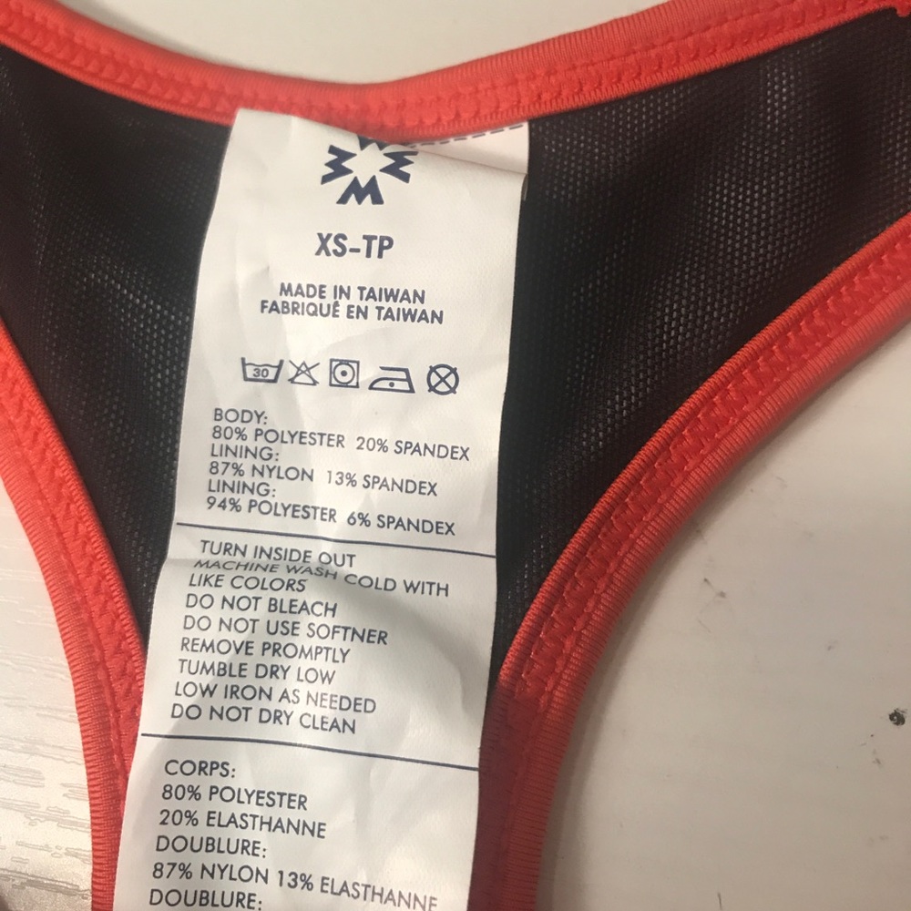 NWT Without Walls Sunset key hole sports bra - Picture 5 of 6