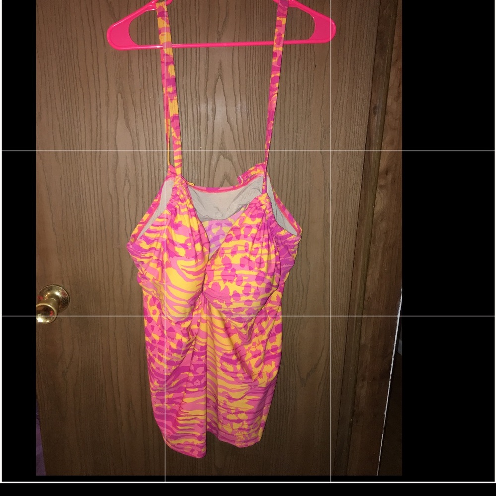 Tankini pink & orange