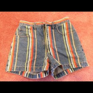 Vintage Guess Shorts Striped