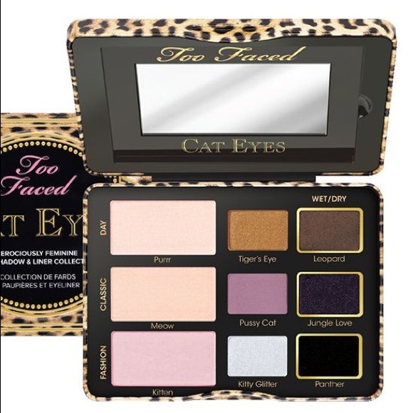 Too faced ๐ฑ cat eyes eye shadow palette NWTs! - Picture 2 of 8