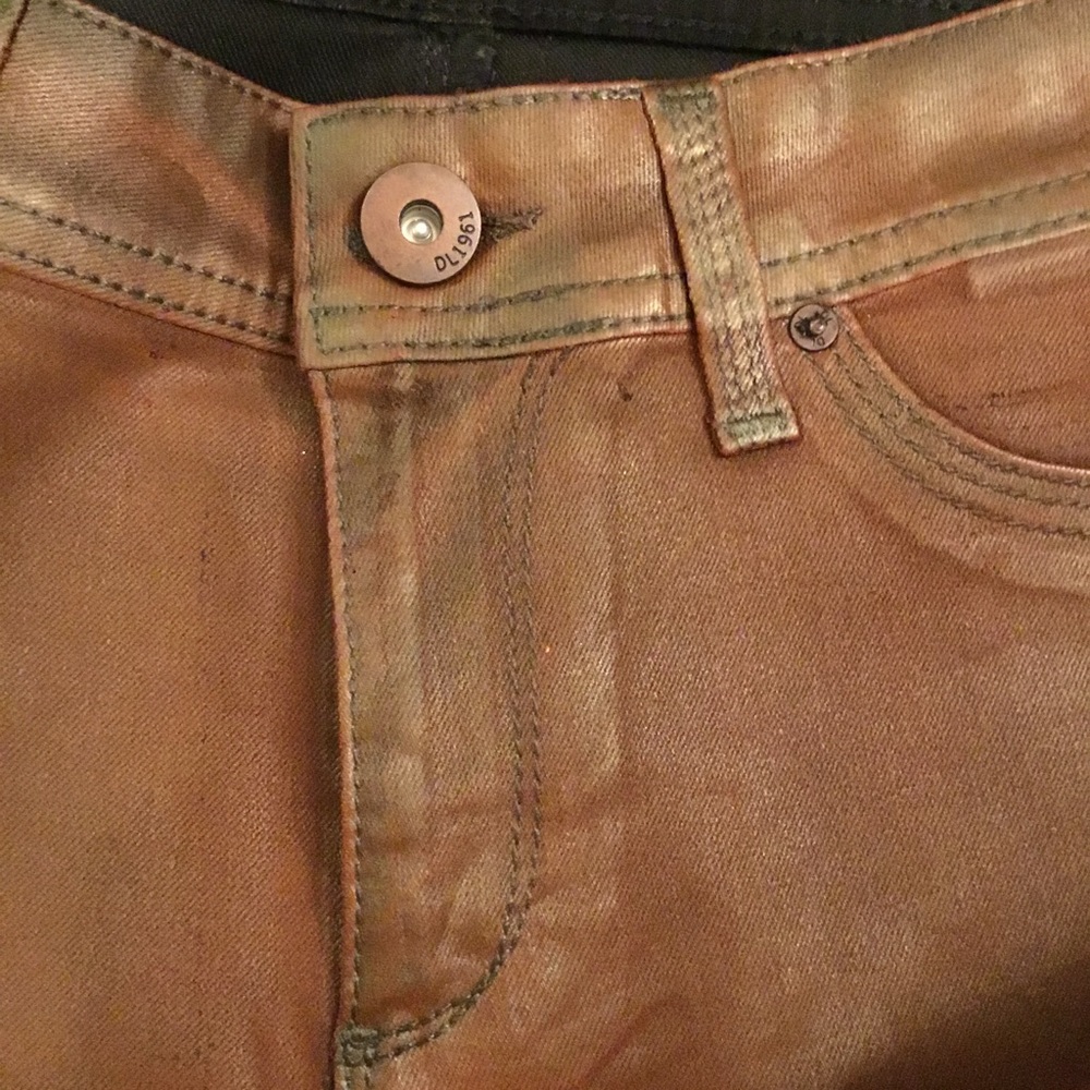 DL1961 Emma Coated Jeans, size 27 - Picture 4 of 5