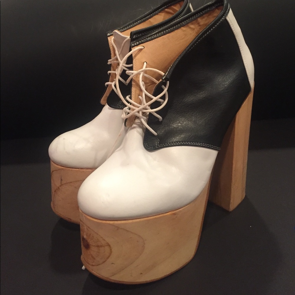 Deandri Elroy Oxford Platform Shoe 6