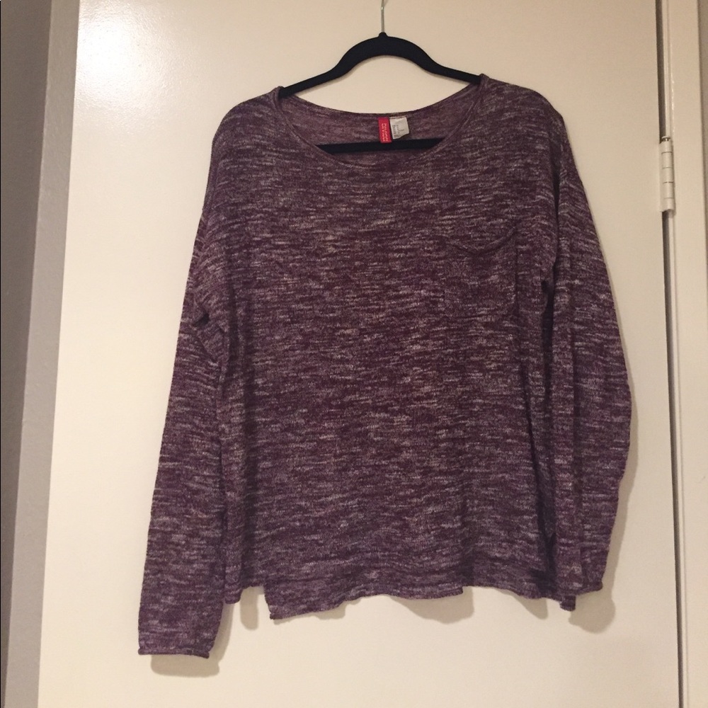 Purple Sweater