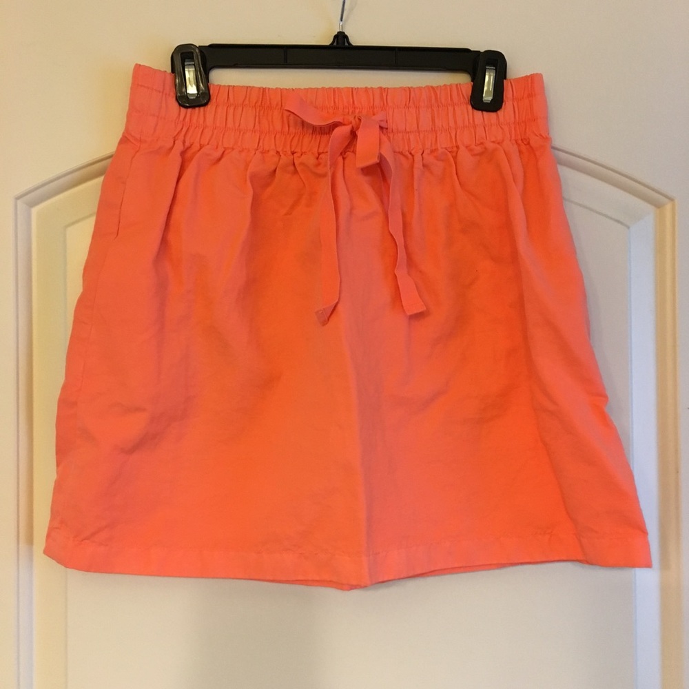 Jcrew drawstring skirt