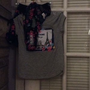 France shirt and skirt