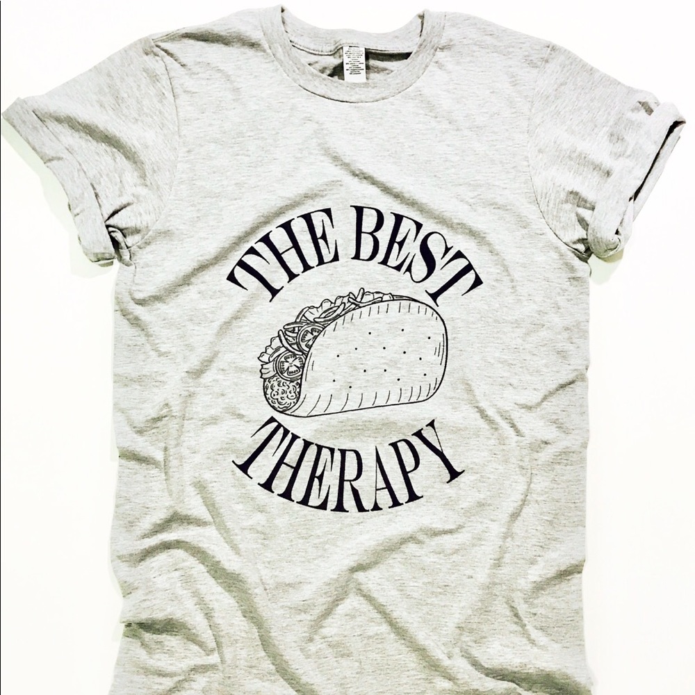 🌮 The Best Therapy Taco 🌮 T-Shirt - Unisex