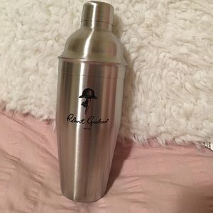 Robert Graham cocktail shaker and dust bag