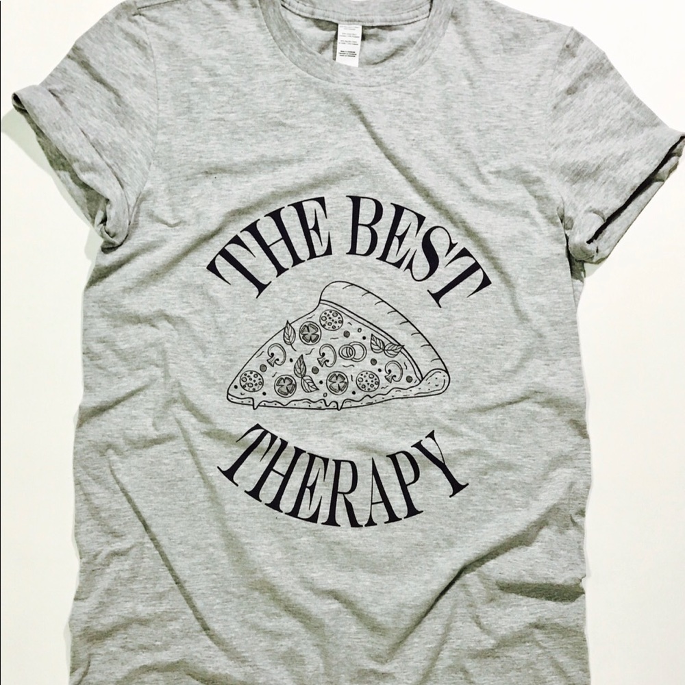 🍕 The Best Therapy Pizza 🍕 T- Shirt - Unisex