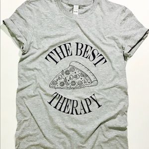 🍕 The Best Therapy Pizza 🍕 T- Shirt - Unisex