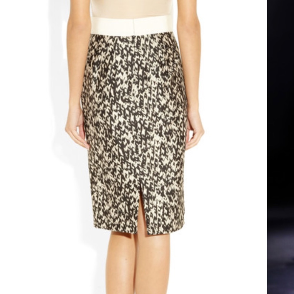 Giambattista Valli Knitprint wool/silk-blend skirt - Picture 2 of 4