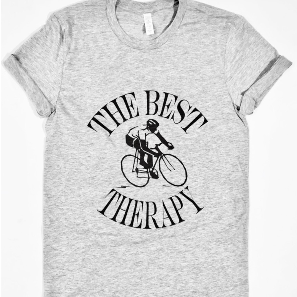 🚴 The Best Therapy Cyclist 🚴 T- Shirt - Unisex