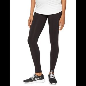 A Pea in the Pod Black Secret Belly Fit Leggings