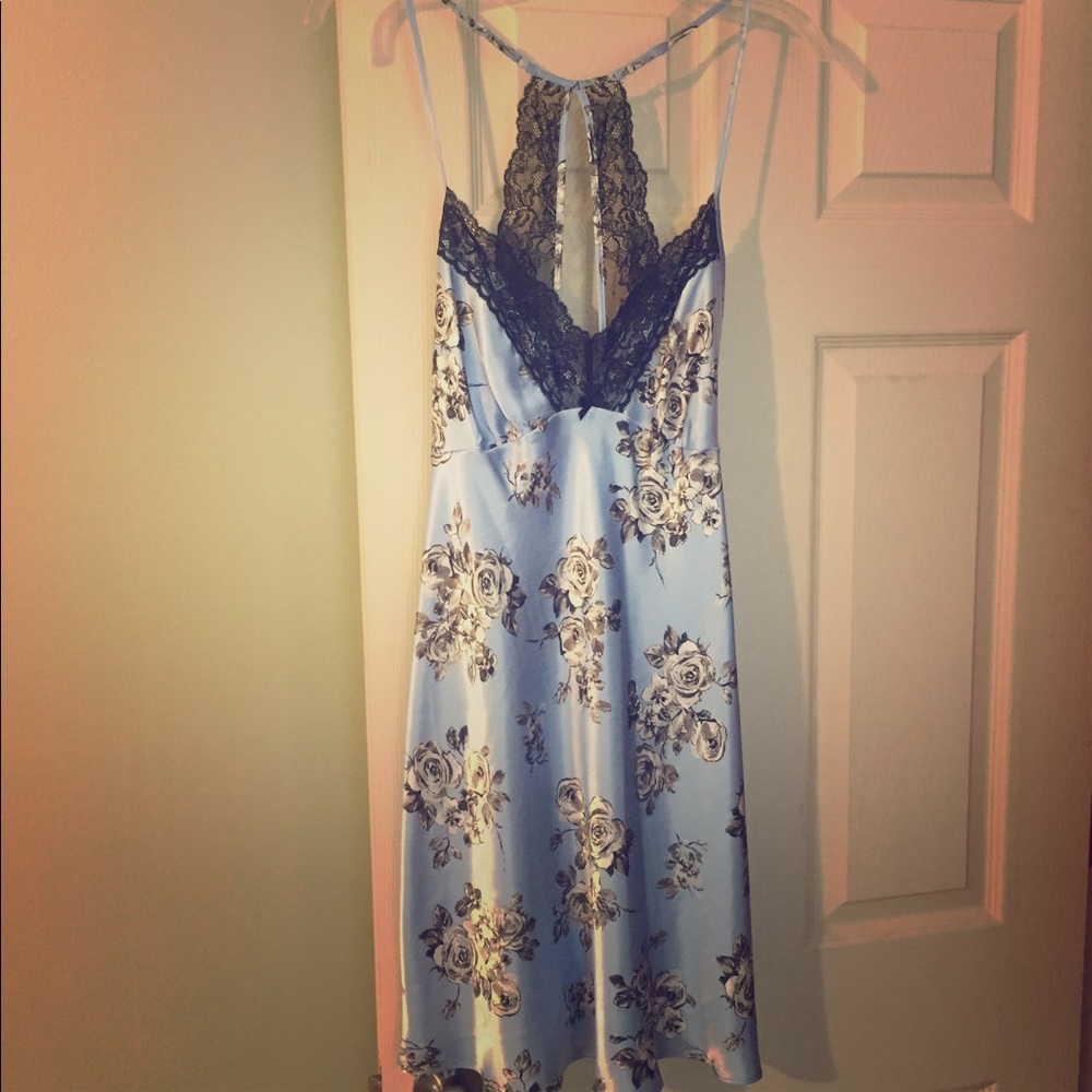 Sexy/comfy nightie with matching robe.