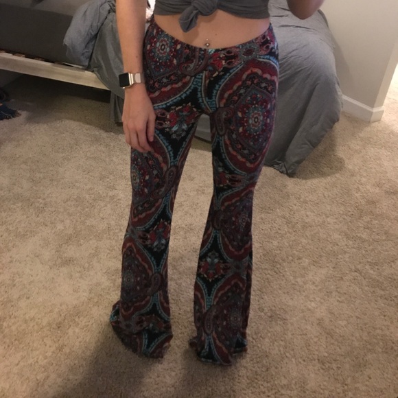 Vintage Havana Pants - Vintage Havana stretchy flared pants