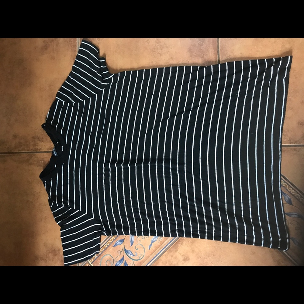 Striped brandy melville tshirt dress