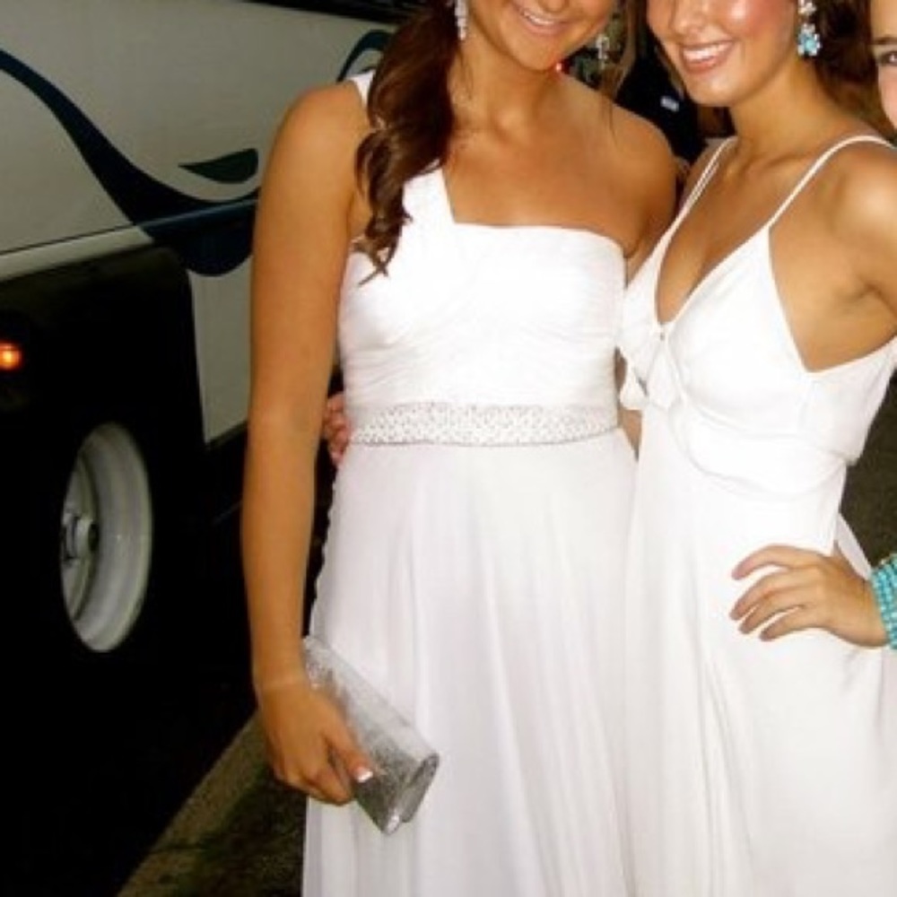 Rickie Freeman for Teri Jon white gown
