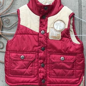 Timberland Red Vest, 12M