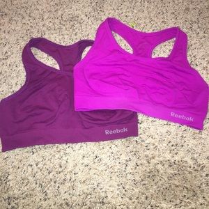 2 Reebok Sports Bras