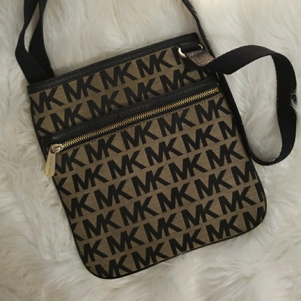 MK monogram crossbody