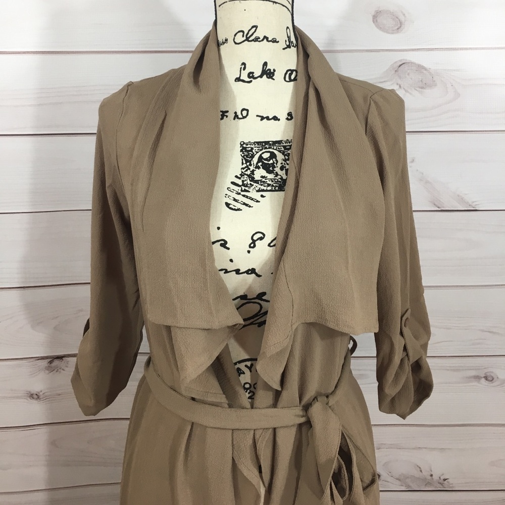 🆑Long Wrap Cardigan Jacket - Picture 2 of 4