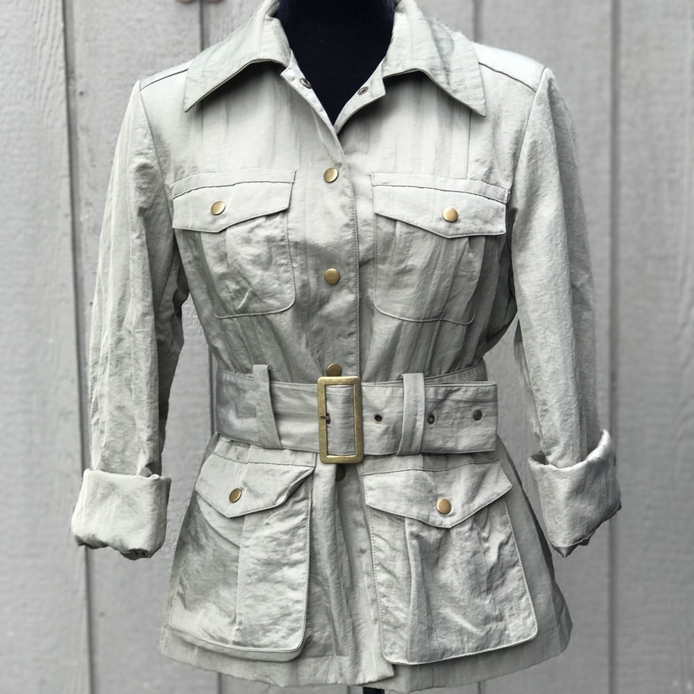 J. Jill Jacket, Small Petite, Olive Color