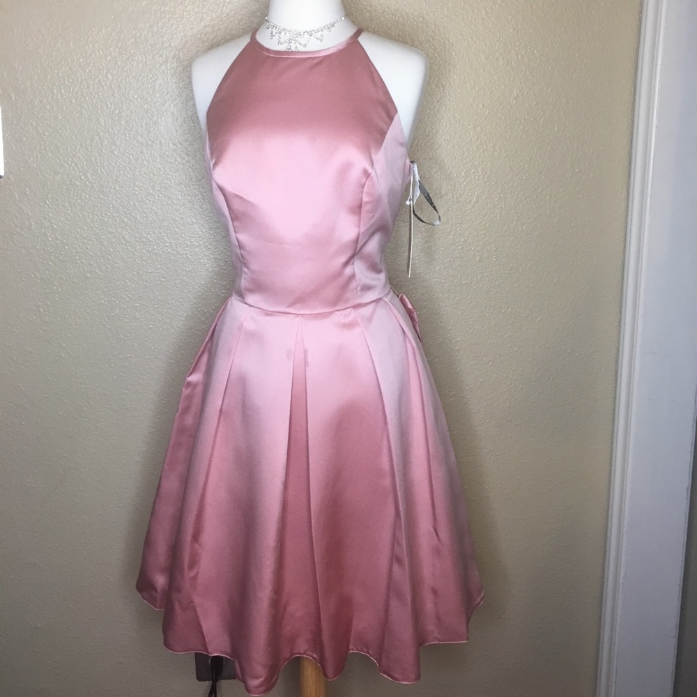 new pink formal dress