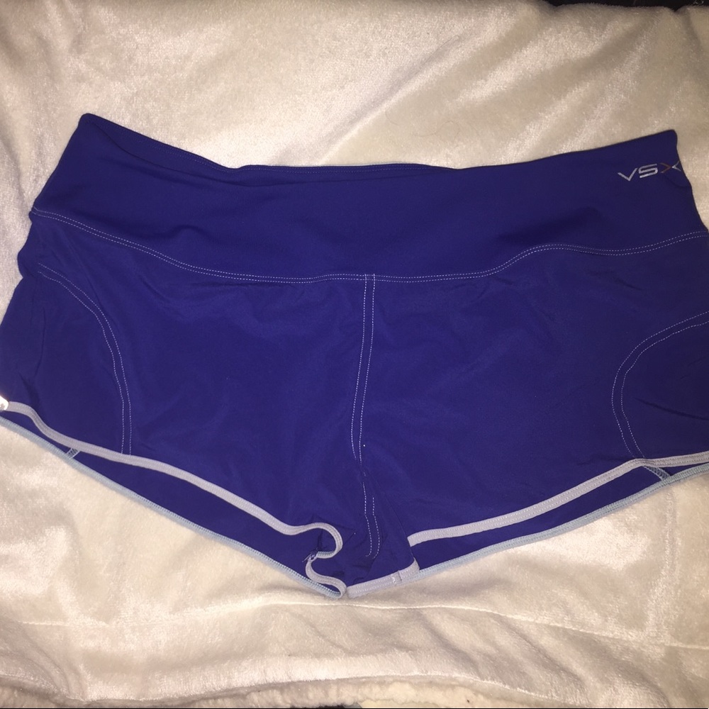 Blue shorts