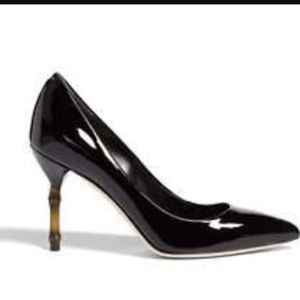 Gucci Kristen Bamboo Pump
