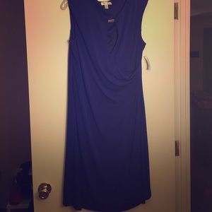 Dress Barn faux wrap dress