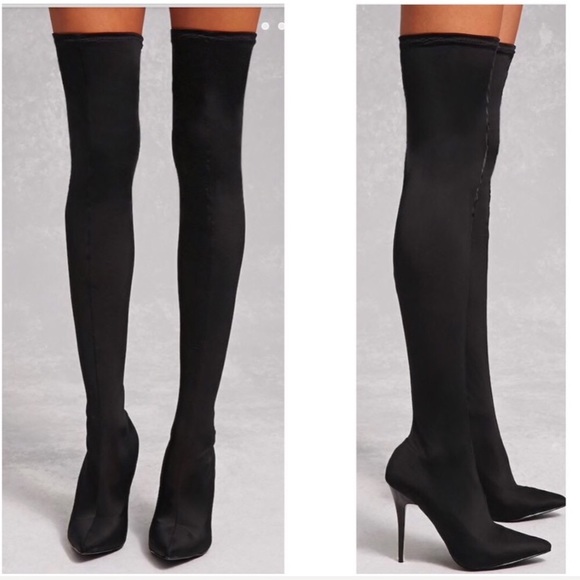 NWT OTK thigh high sock boots - Picture 2 of 5