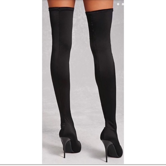 NWT OTK thigh high sock boots - Picture 3 of 5
