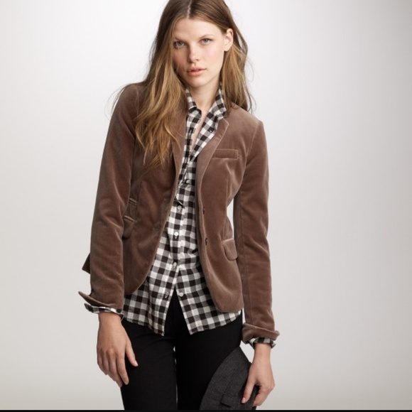J. Crew Jackets & Blazers - J. Crew Schoolboy Brown Blazer