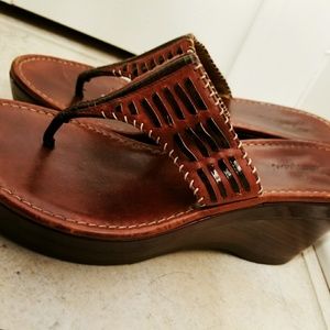 Cole haan sandals leather