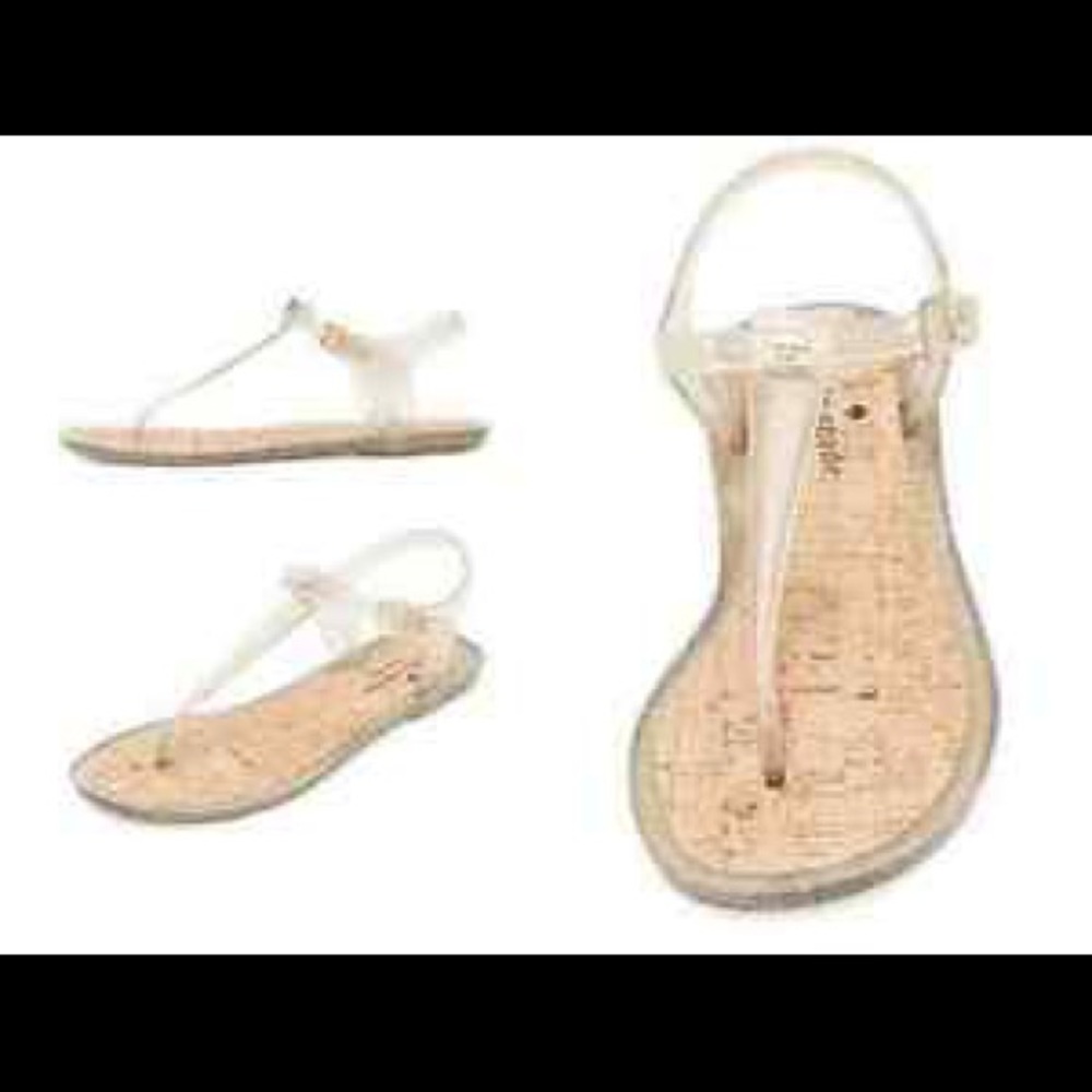 NWOT Kate Spade Gold Sparkle Yari Sandals