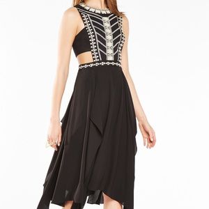 BCBG MAXAZRIA Adelia Sequined Embroidered Dress