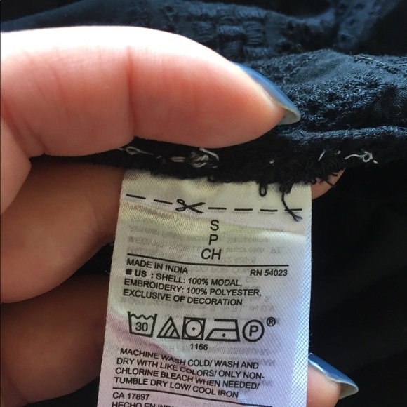 ON // NWOT black lace midi dress - Picture 4 of 5