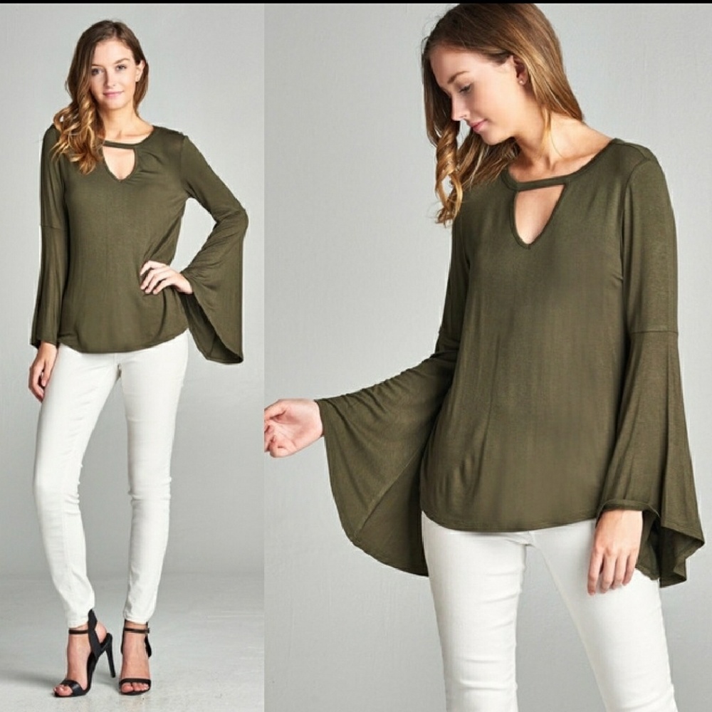 Bell Sleeve Blouse
