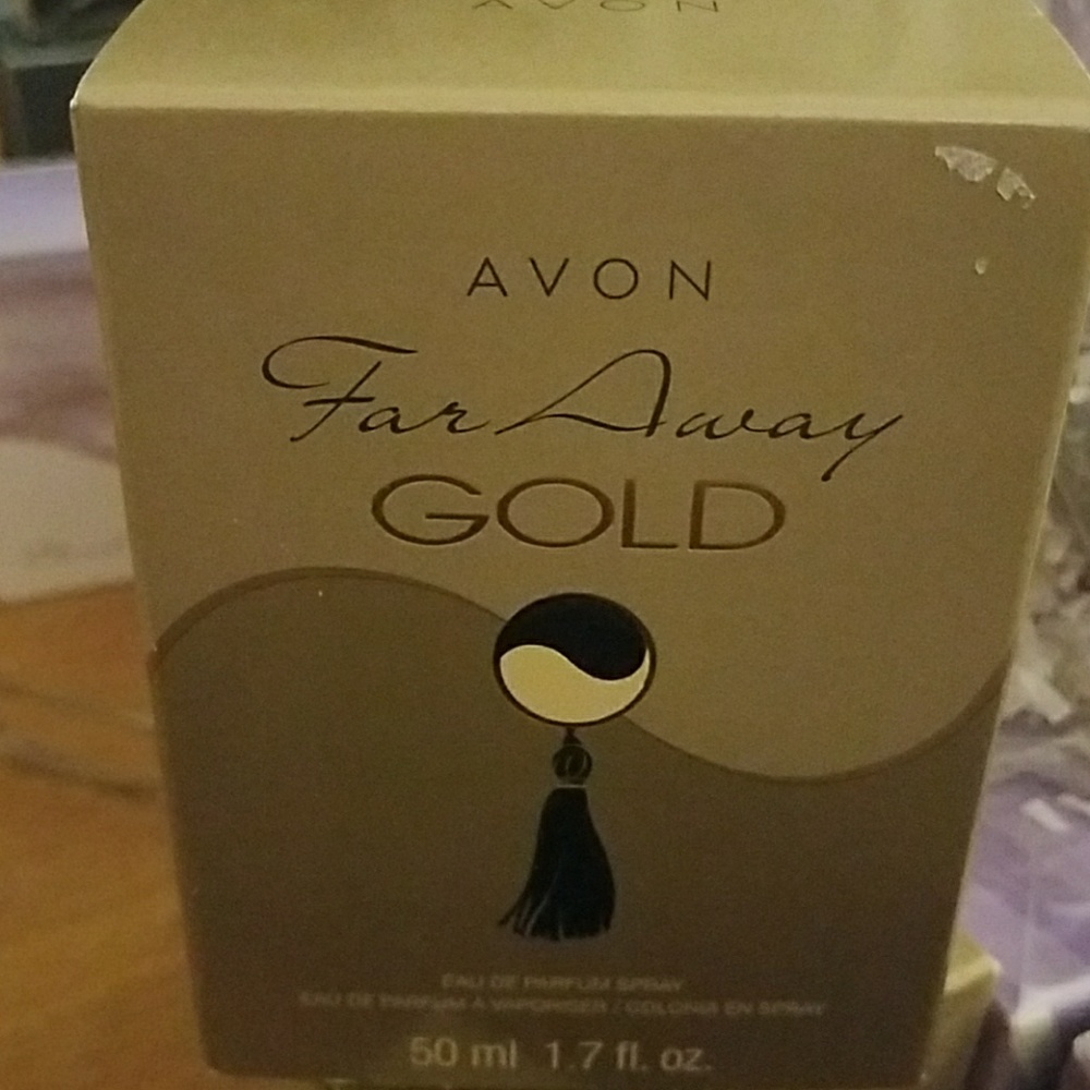 Avon far away gold eau de parfum spray 1.7oz