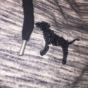 Victoria's Secret pink sequined zip up